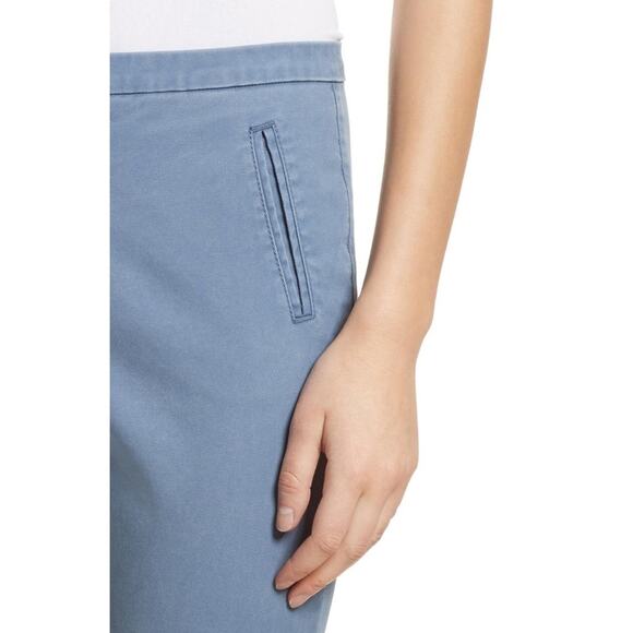 ATM Enzyme Wash Slim Ankle Pants Faded Denim 4 - Picture 4 of 10